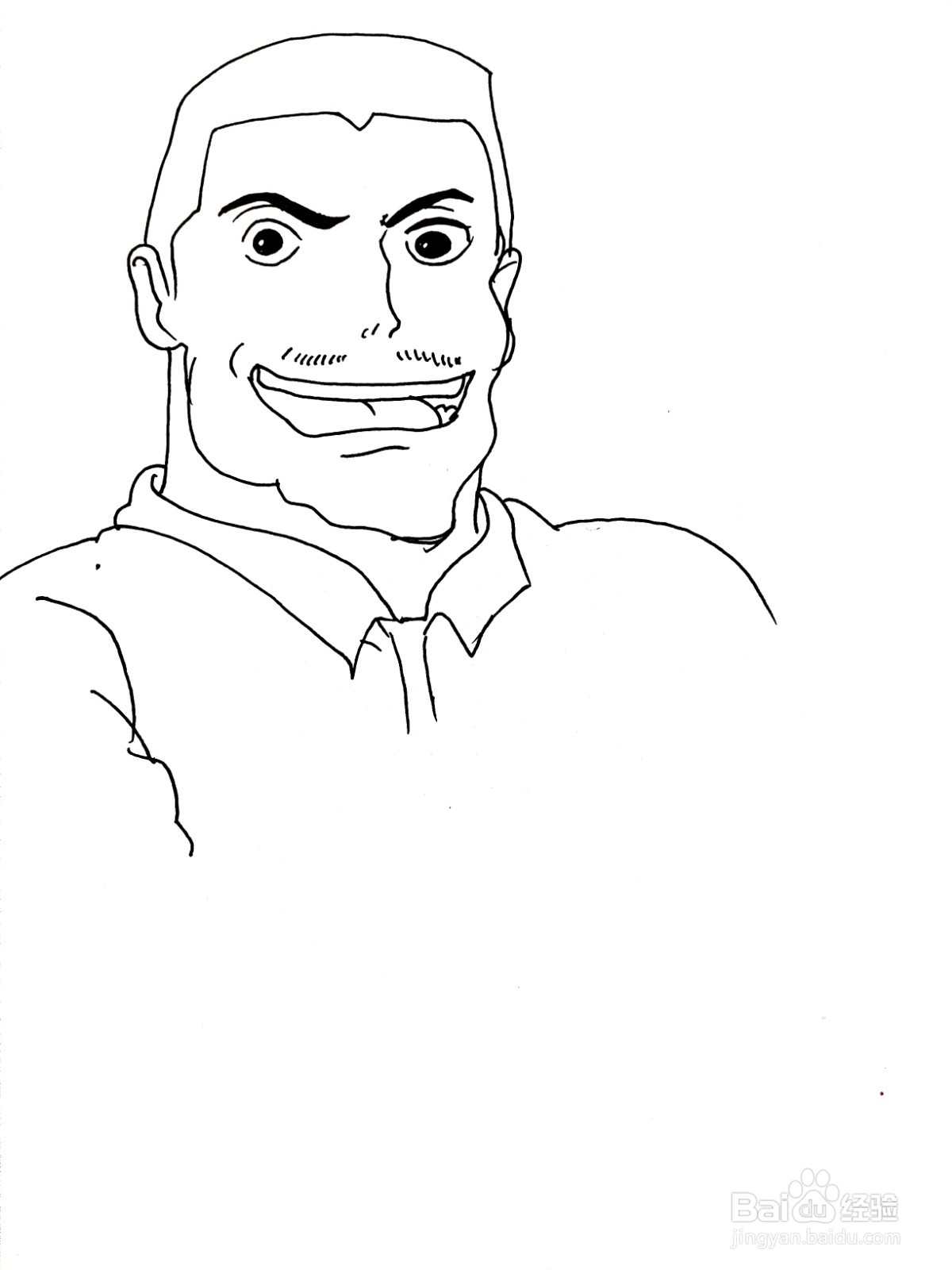 《千与千寻》系列之荻野明夫简笔画