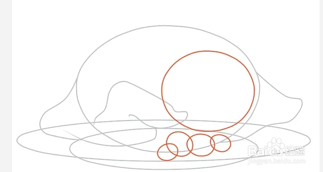 2种方法画卡通火鸡
