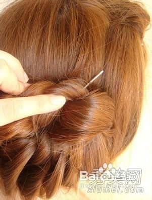 超美的韩式盘发教程 简单盘发盘出清新气质