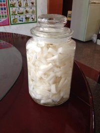 夏日小吃——酸萝卜