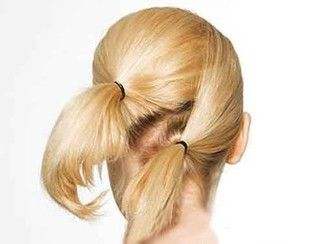 唯美的法式中长发发型盘发 百度经验