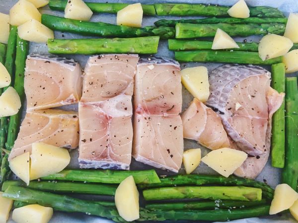 黑胡椒香烤鳕鱼