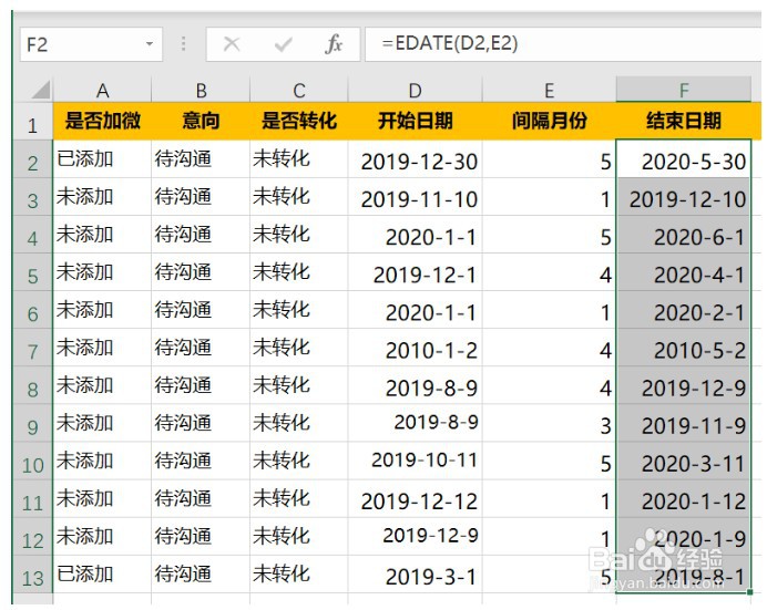 Excel中常用日期类基础操作与函数应用