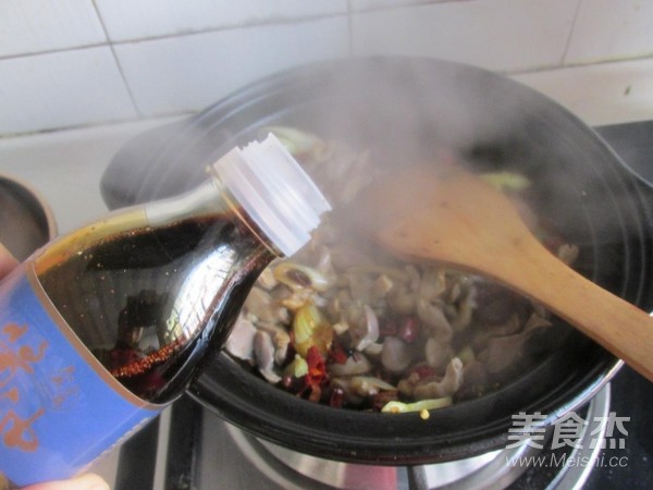 干锅麻辣鸡胗