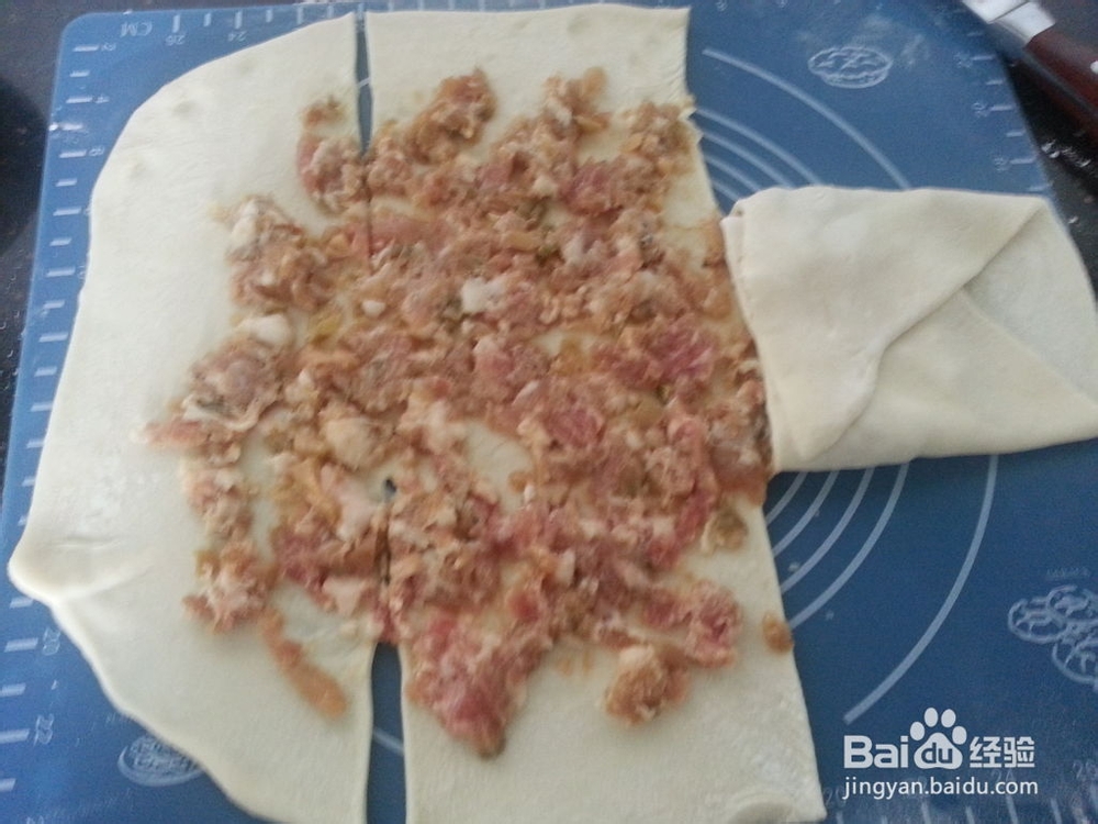 停不了肉末千层饼