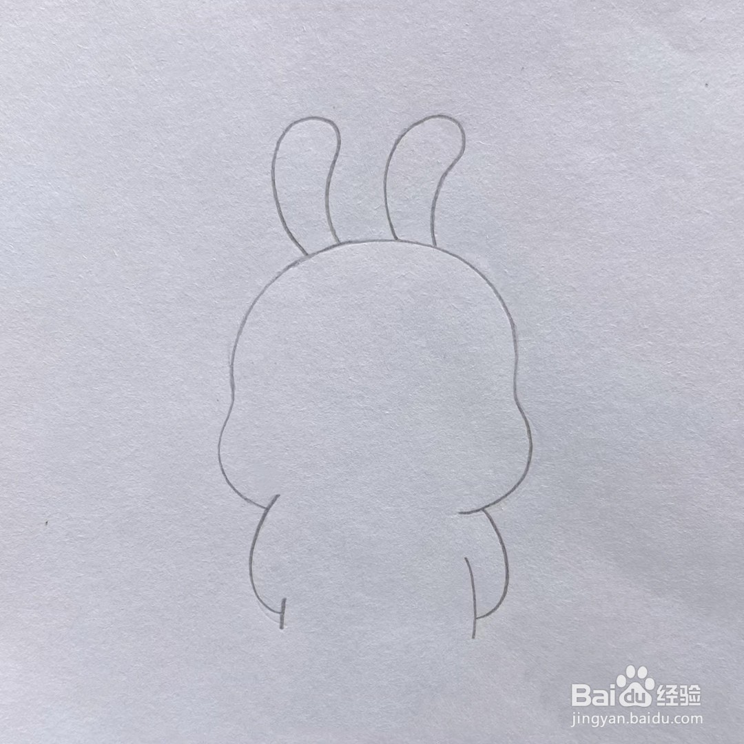 可爱小兔子怎么画