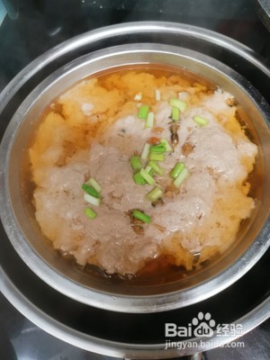 甜梅菜蒸肉饼的做法