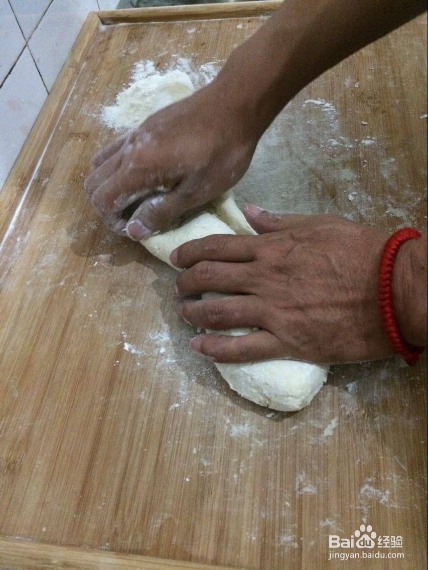 馒头之花:白玫瑰的做法