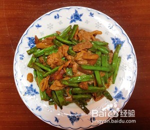 煸炒四季豆的做法