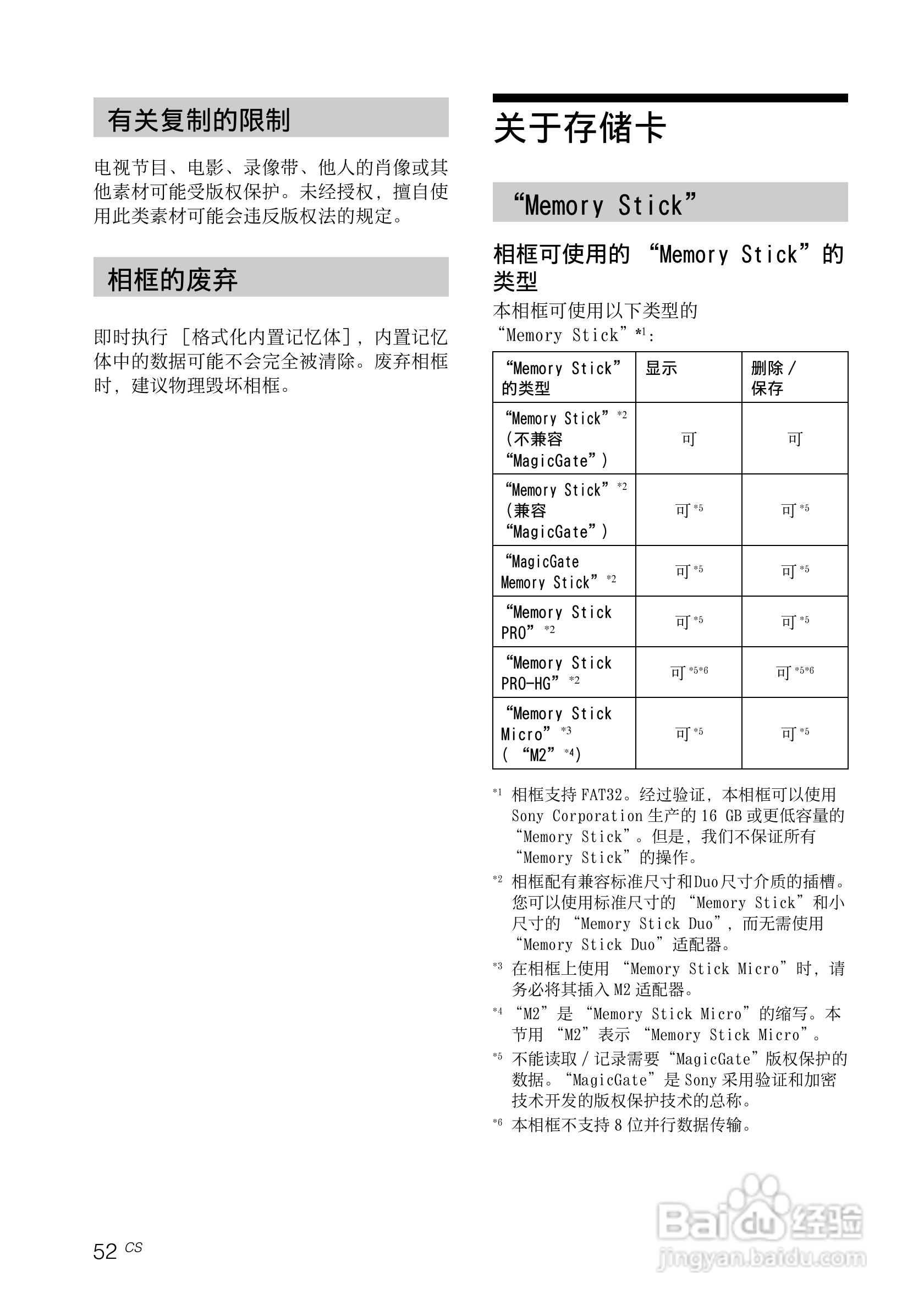索尼DPF-A72N数码相框使用说明书:[6]
