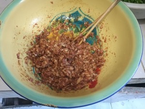 荠菜饺子的做法