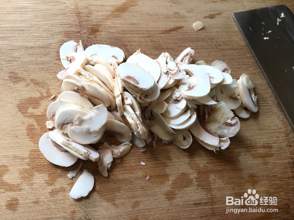 新手简单做蘑菇蛋花羹