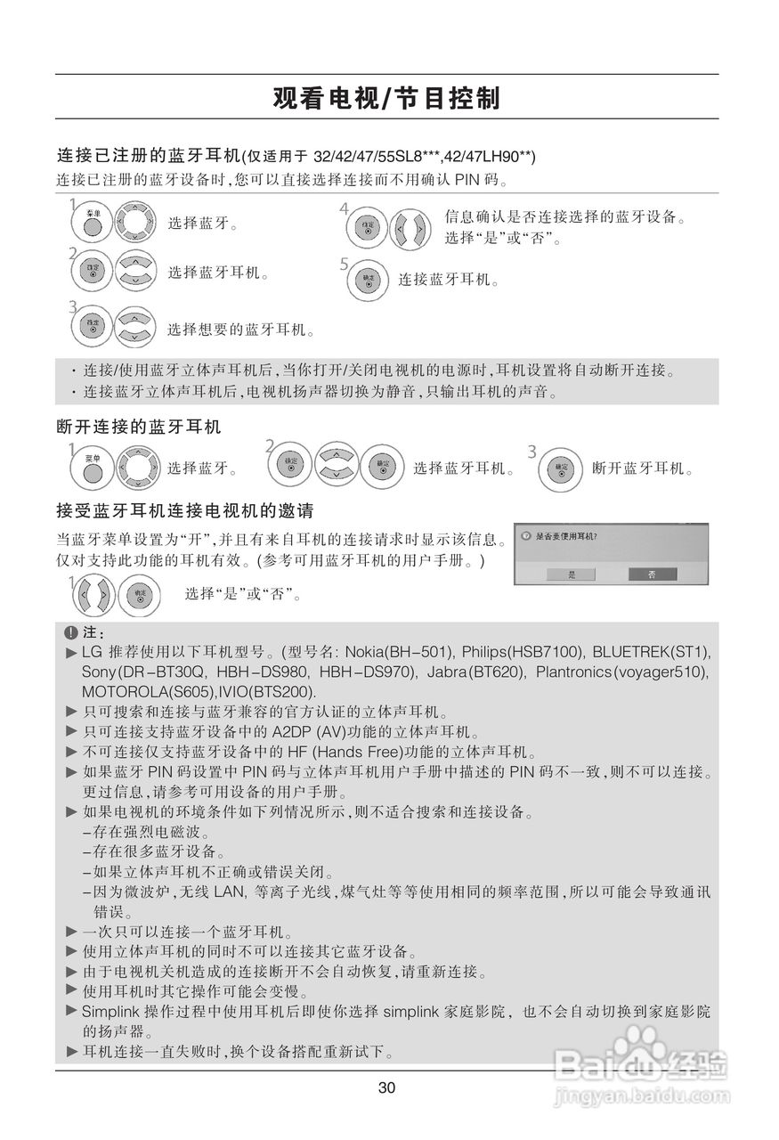 LG 55LH45YD液晶彩电使用说明书:[4]