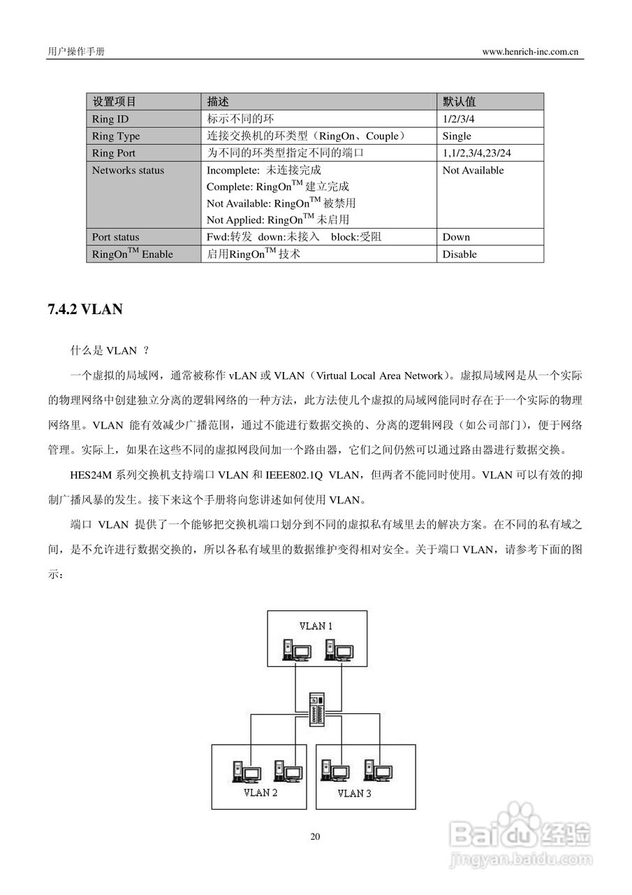 恒启工业以太网管理型交换机HES16M-24M系列用户操作手:[3]