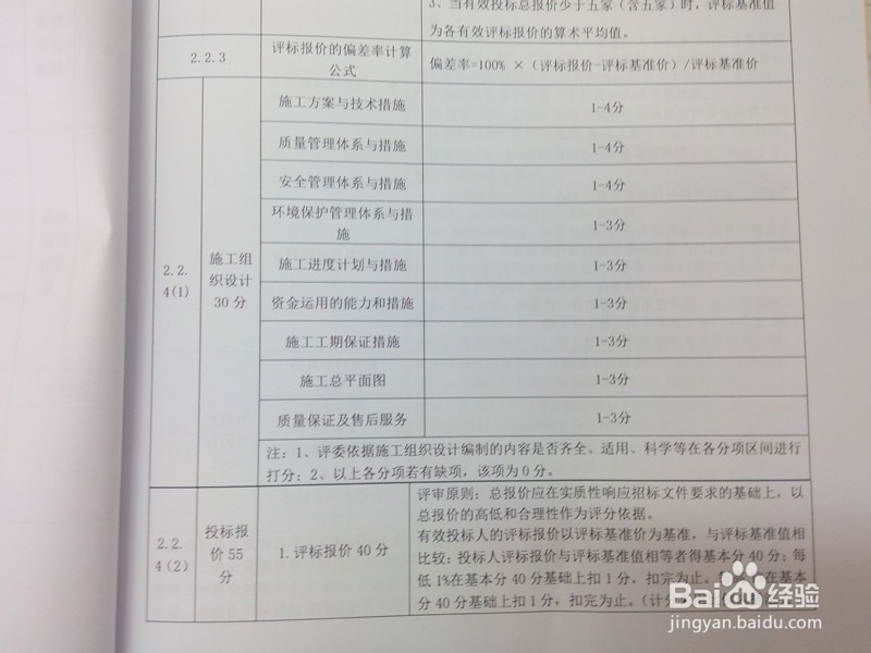 工程招标文件的重要信息及构成