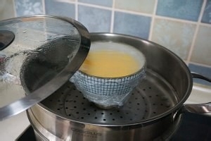 嫩滑水蒸蛋步骤