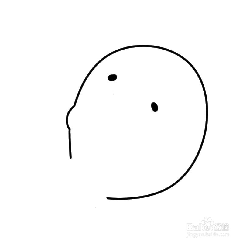 简笔画Q版海豹的画法