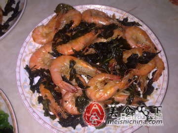 如何制作茶叶虾