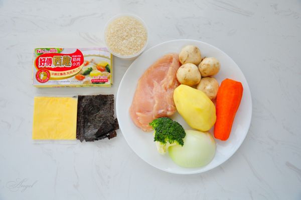奶炖时蔬水獭饭