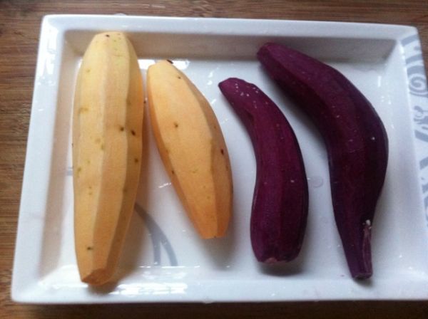 紫薯红薯桂圆汤