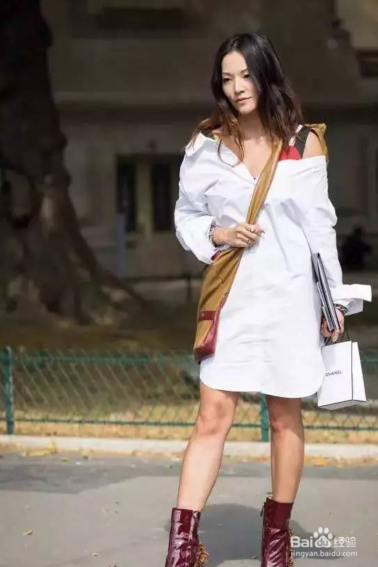 白衬衫最新流行的9种穿搭技巧，你Get了吗？