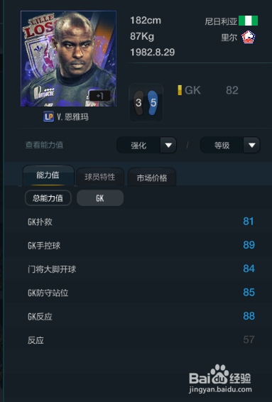 FIFA OL3新版尼日利亚国家队球员推荐(上篇)