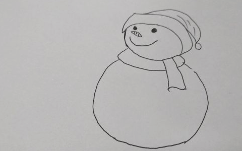 冬天里有什么东西可以用画画表达