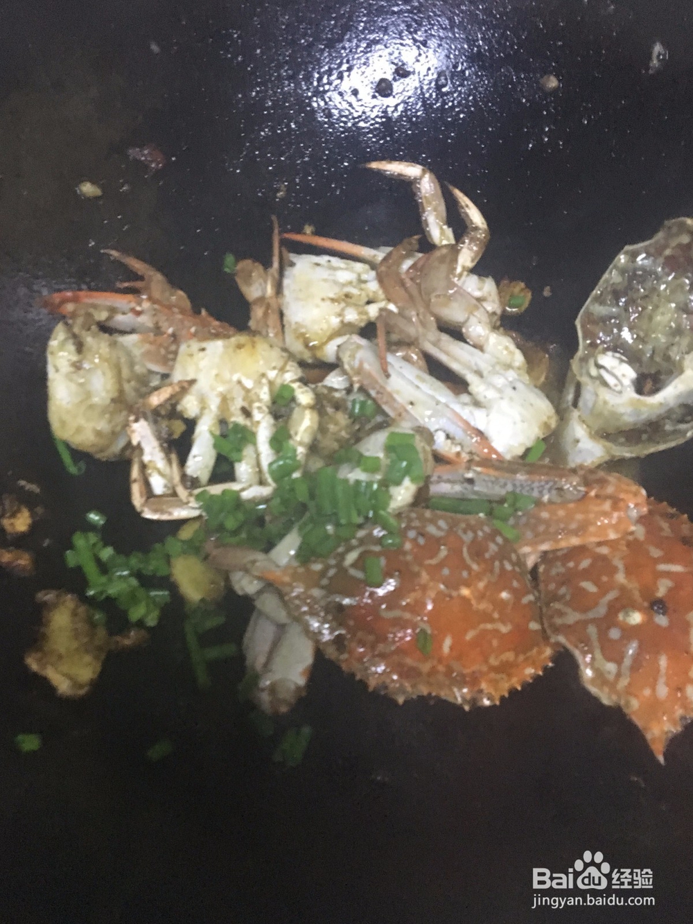 家常菜——炒花蟹