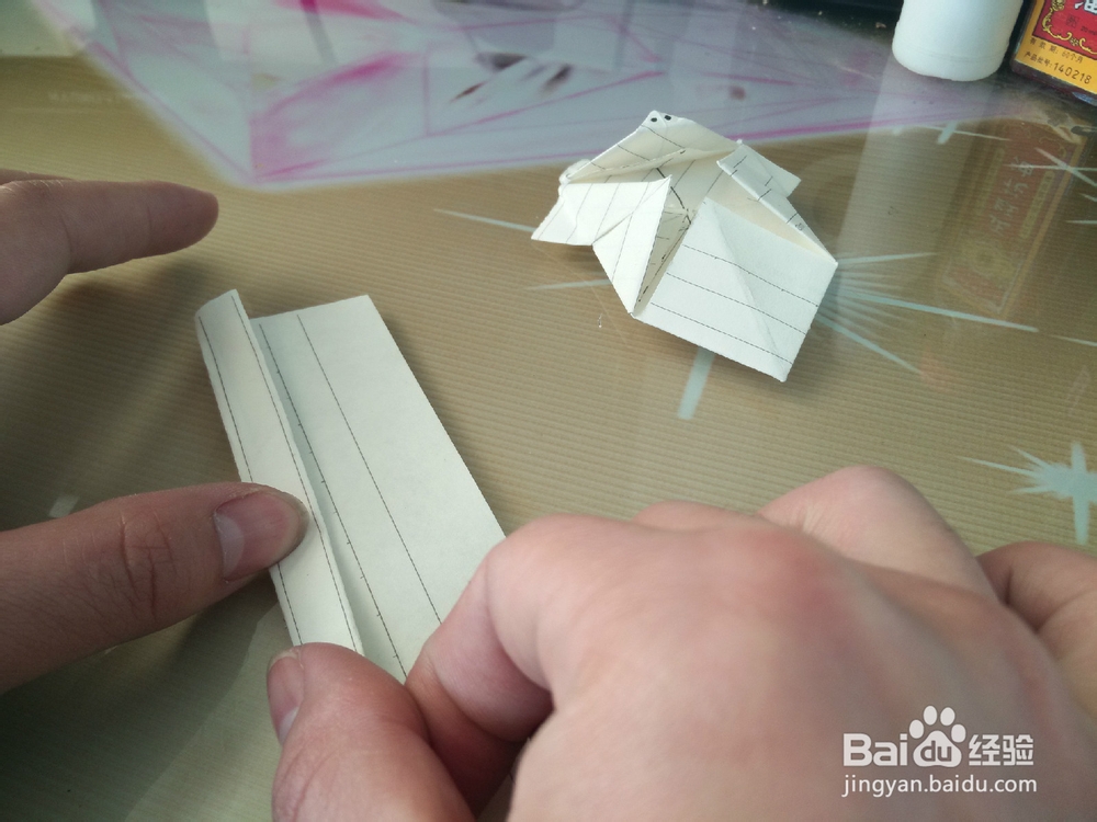 超级好玩的手工折纸:会动的猪八戒折纸