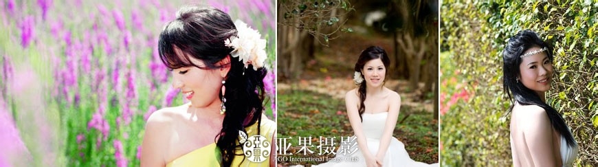 打造新娘不同主题造型