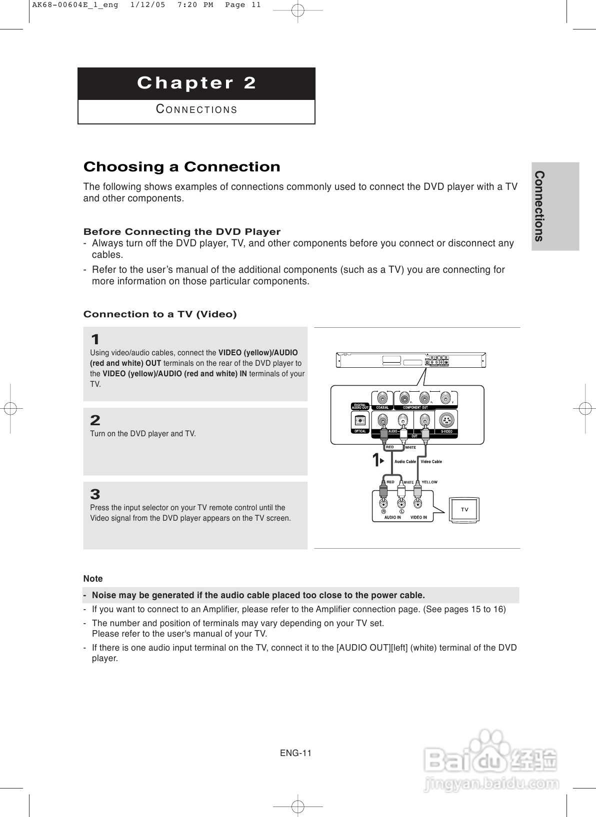 三星DVD-P250K DVD播放机使用说明书:[4]