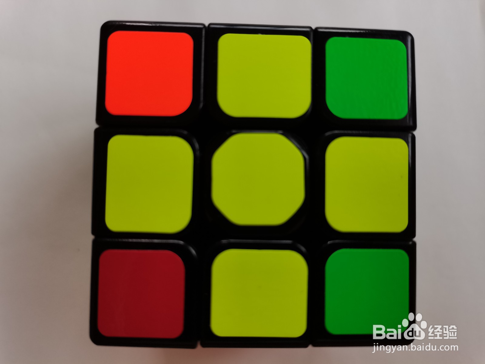 三阶魔方如何拼出小鱼