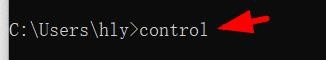 cmd怎么打开控制面板