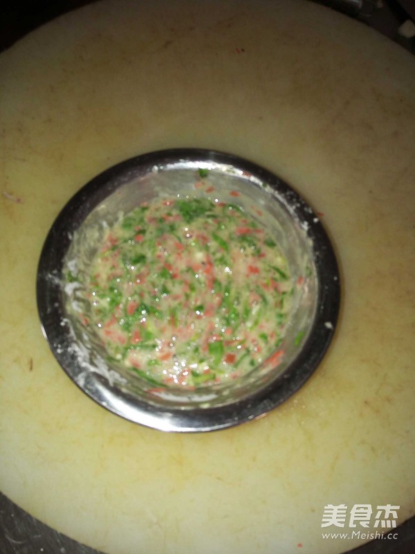 五彩蛋饼的做法