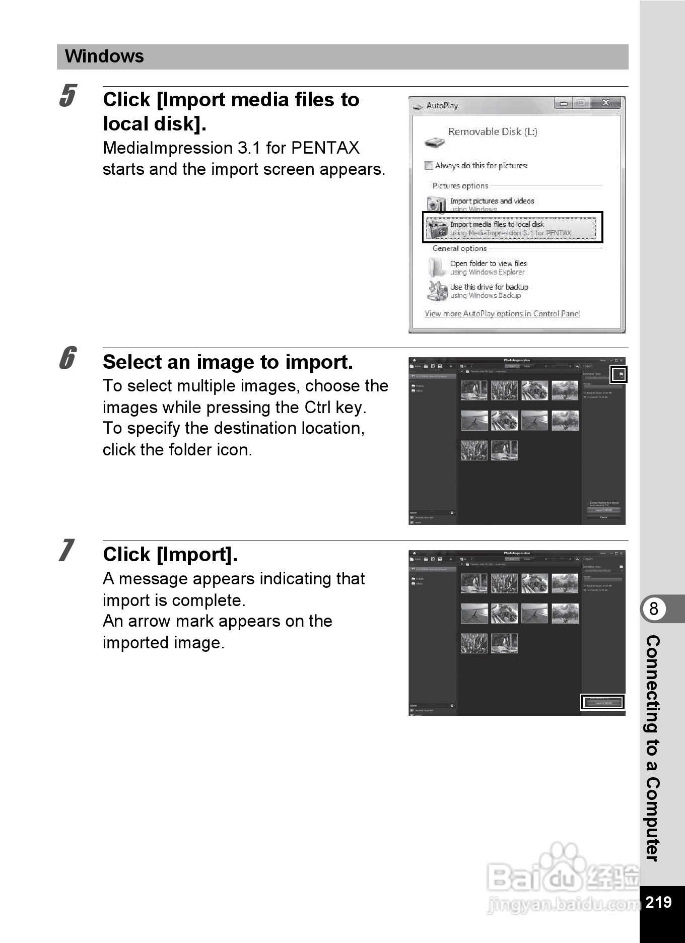 宾得Optio RZ18数码相机使用说明书:[23]