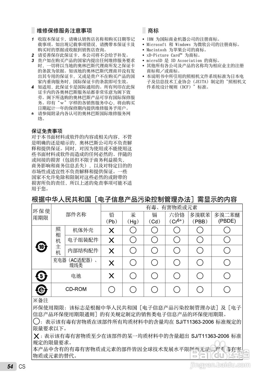 OLYMPUS FE-5010/X-915 FE-5000/X-905数码照相机使用:[6]
