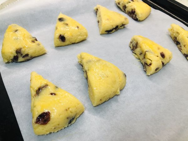 巧克力蔓越莓司康