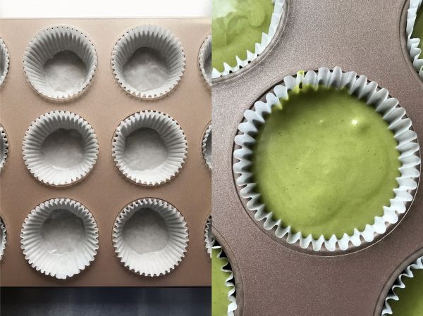 舒芙蕾抹茶芝士小蛋糕