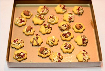 巧克力花儿饼干的做法