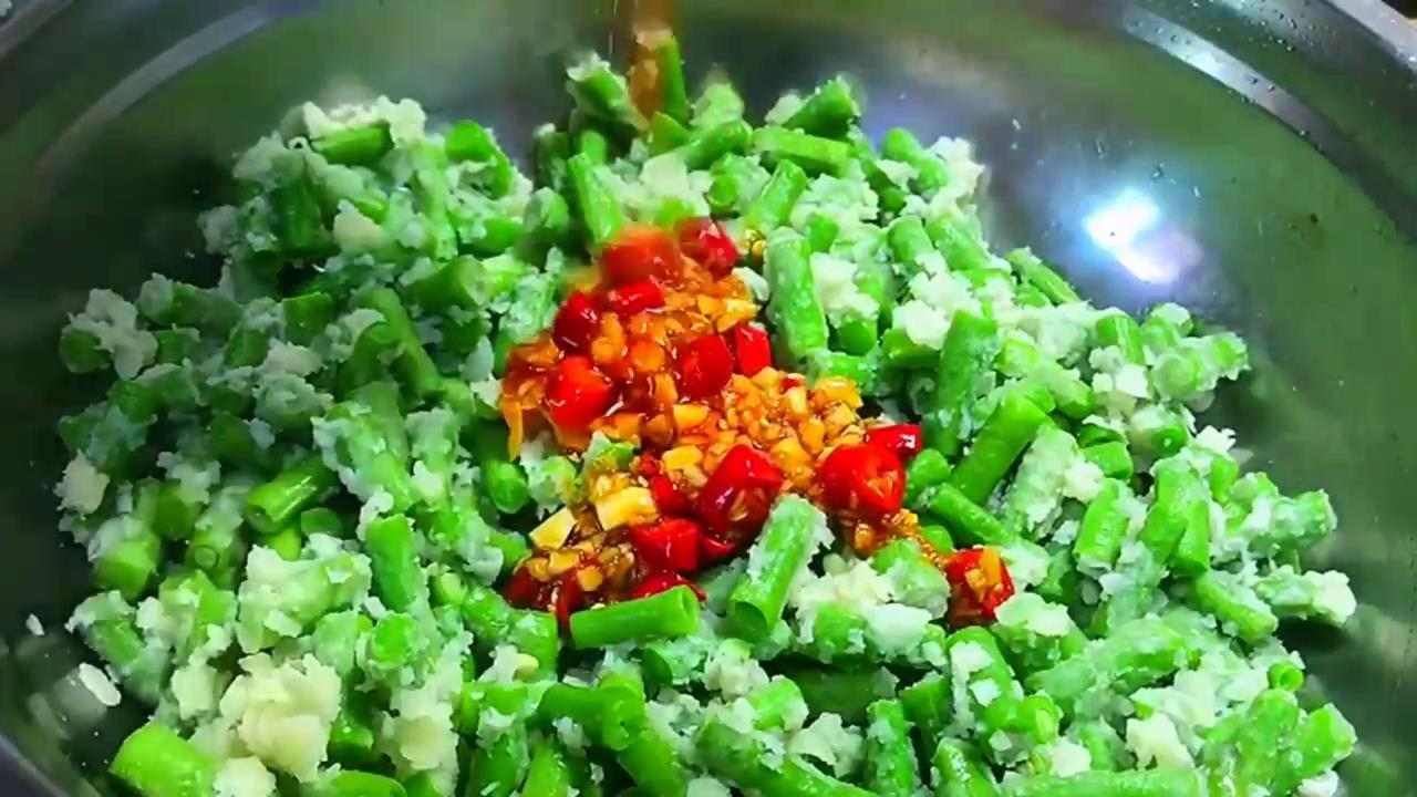在家怎样蒸豆角好吃