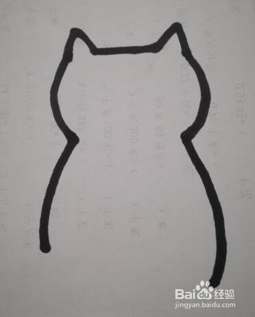 儿童简笔画 小猫的画法 小猫的简笔画