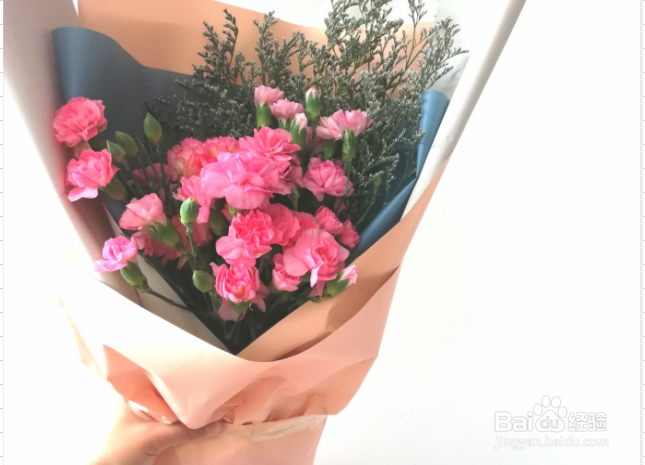 怎样制作漂亮的康乃馨花束