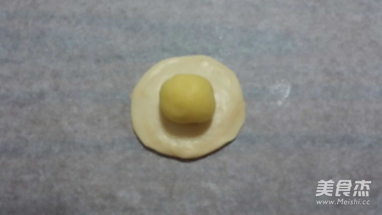 紫薯馅老婆饼