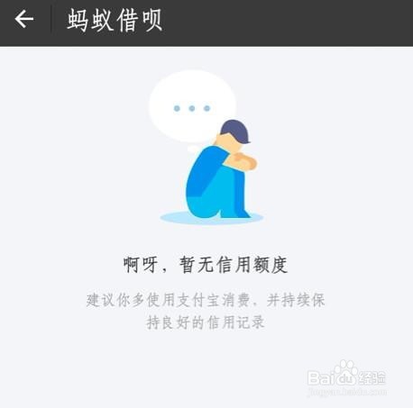 蚂蚁借呗600分开通不了