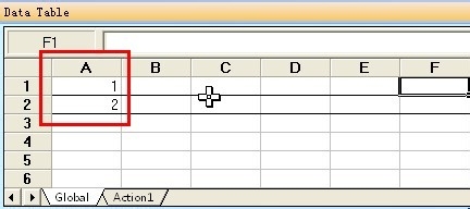 QTP如何读取DateTable