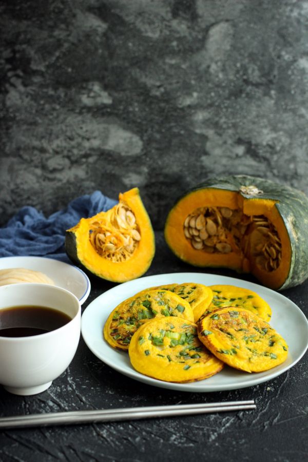 香葱南瓜小圆饼