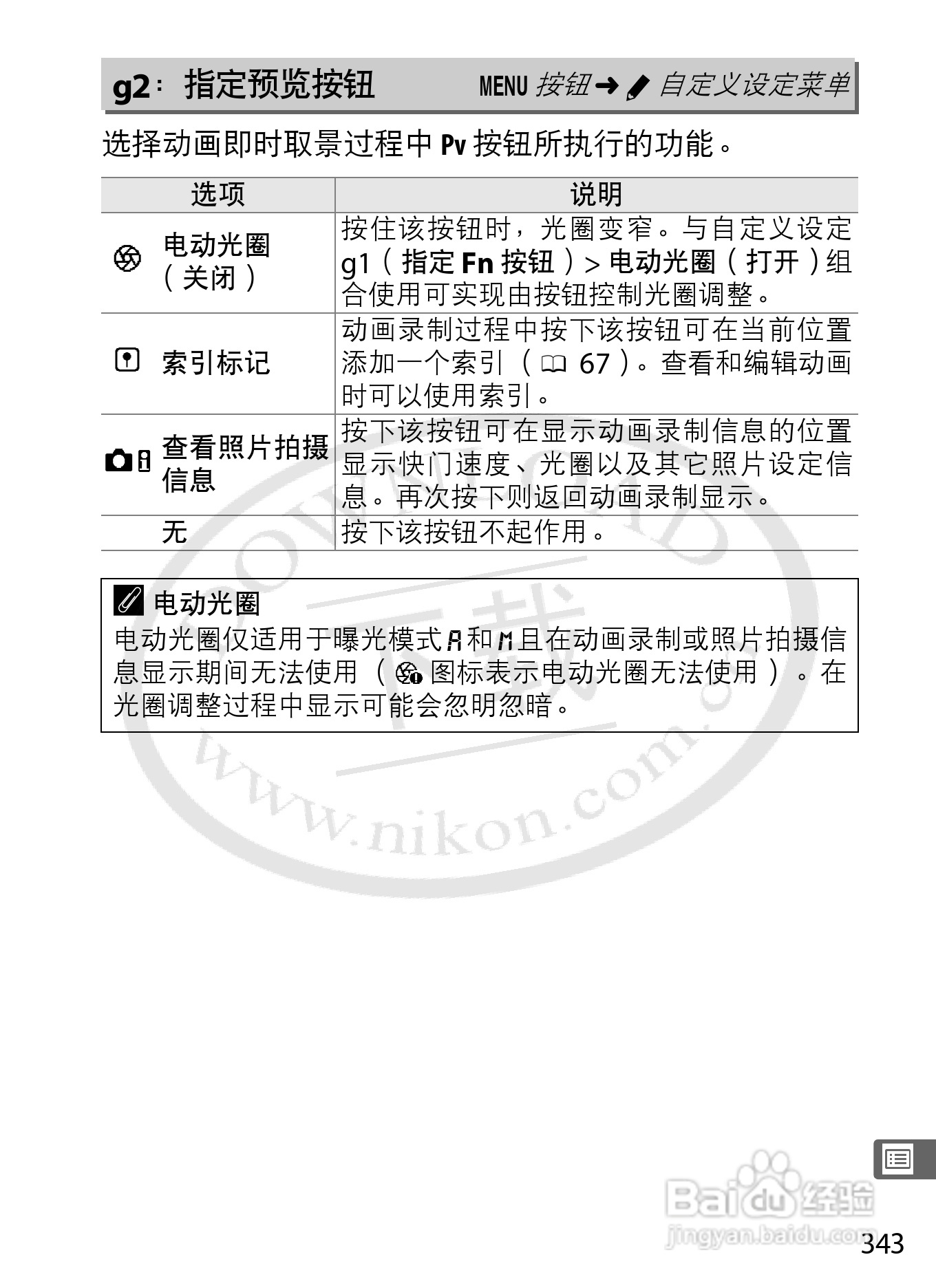 尼康D4数码相机使用说明书:[38]