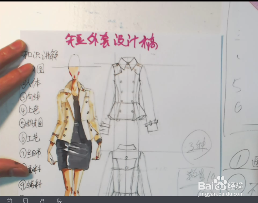 服装设计教程效果图绘制流程