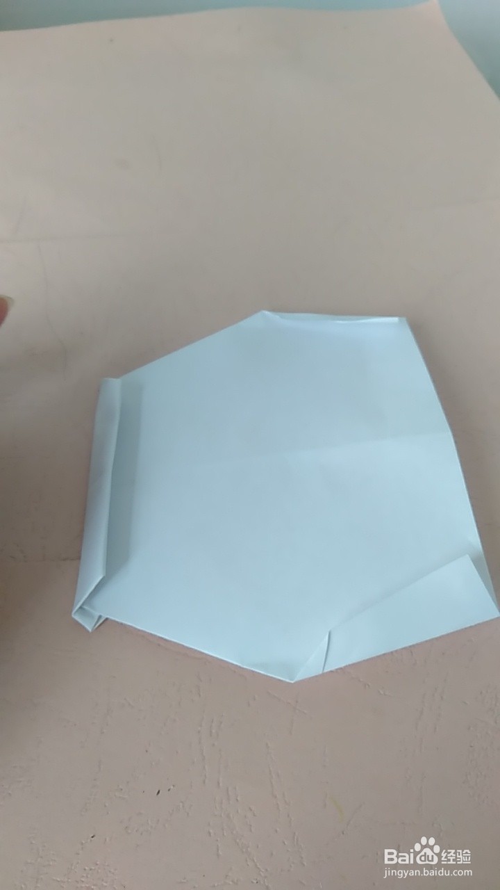 简易纸飞机折叠方法