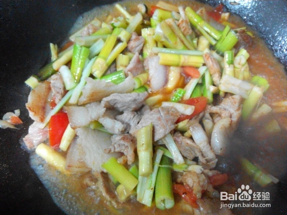 春笋炒肉片的做法